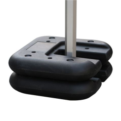 Tente pliante Sungarden - Poids : 8 kg - Noir