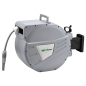 Tuyau Sungarden SG0166 30 mètres - Enrouleur automatique avec guide - Rétraction lente - Support mural - Pivotant à 180 degrés -