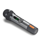 Microphone vocal sans fil NGS SingerStar Duo Kit 2 - Type dynamique - Son puissant et clair - Entrée Jack 3,5 et adaptateur Jack
