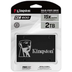 Kingston KC600 Disque dur solide SSD 2 To 2,5" SATA3 NAND TLC 3D