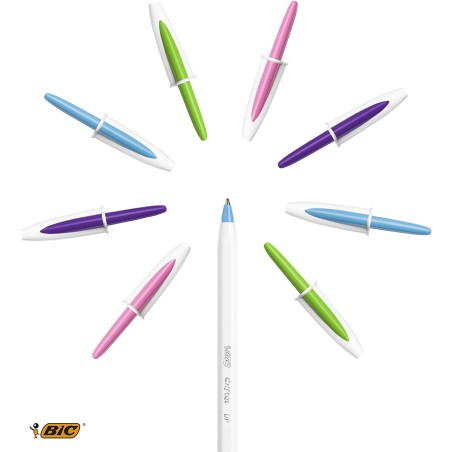 Stylos Bic Cristal Up colorés