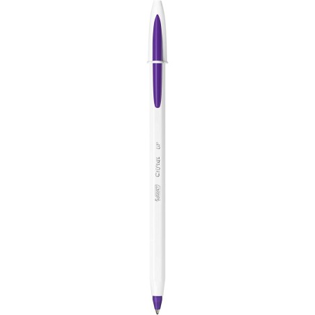 Stylos bille Bic Cristal Up 1,2 mm x20 couleurs assorties