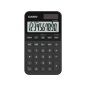 Calculatrice de poche Casio SL-310YC avec écran LCD 10 chiffres - Calculatrice fiscale - Alimentation solaire et piles - Compact
