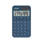 Calculatrice de poche Casio SL-310YC avec écran LCD 10 chiffres - Calculatrice fiscale - Alimentation solaire et piles - Compact
