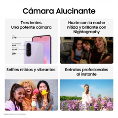 Samsung Galaxy A37 EE 5G Smartphone 6,7" - 8Gb - 256Gb - Camara 50 Mp - Bateria 5000mAh - Color Gris