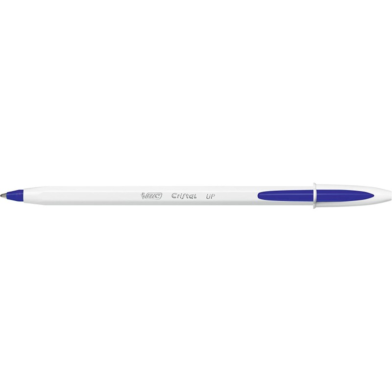 Stylo bille Bic Cristal Up bleu 1,2 mm lot de 20 Stylo bille Bic Cristal Up bleu 1,2 mm lot de 20