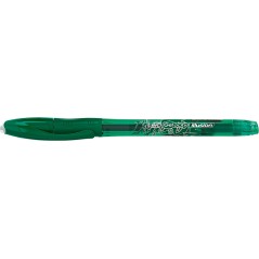 stylo gel vert BIC capuchon