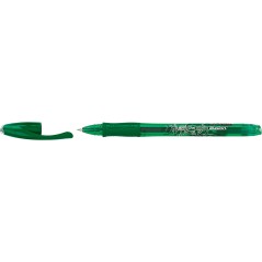 Stylo gel effaçable vert 0,7 mm Bic Gel-ocity Illusion x12