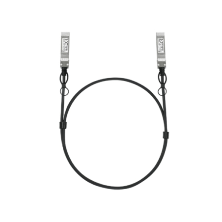 TP-Link Omada SM6220-1M Cable de Conexion Directa de 1m - Velocidad hasta 25Gbps - 30AWG - Conector SFP28 - Cobre Plateado - Col