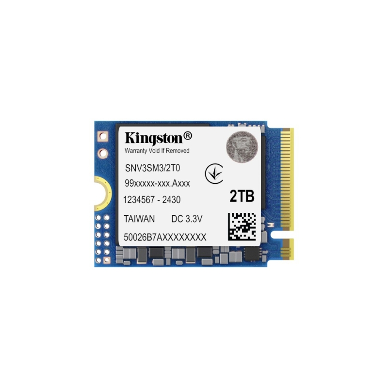 Disque SSD Kingston NV3 M.2 2230 2 To PCIe 4.0 NVMe 3D NAND