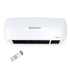 Chauffage de salle de bain en céramique divisé Orbegozo SP 6000 - IP-22 - 2000 W - Programmable - Télécommande - Économiseur d'é