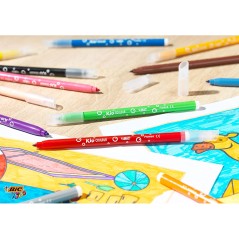 feutres couleur BIC dessins enfant