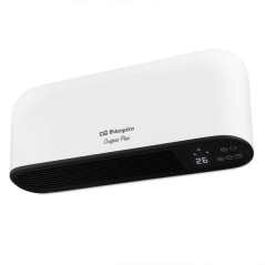 Chauffage de salle de bain Wifi Orbegozo SPW 8000 - IP-21 - Éléments en céramique PTC - Programmable - Deux niveaux de chaleur -