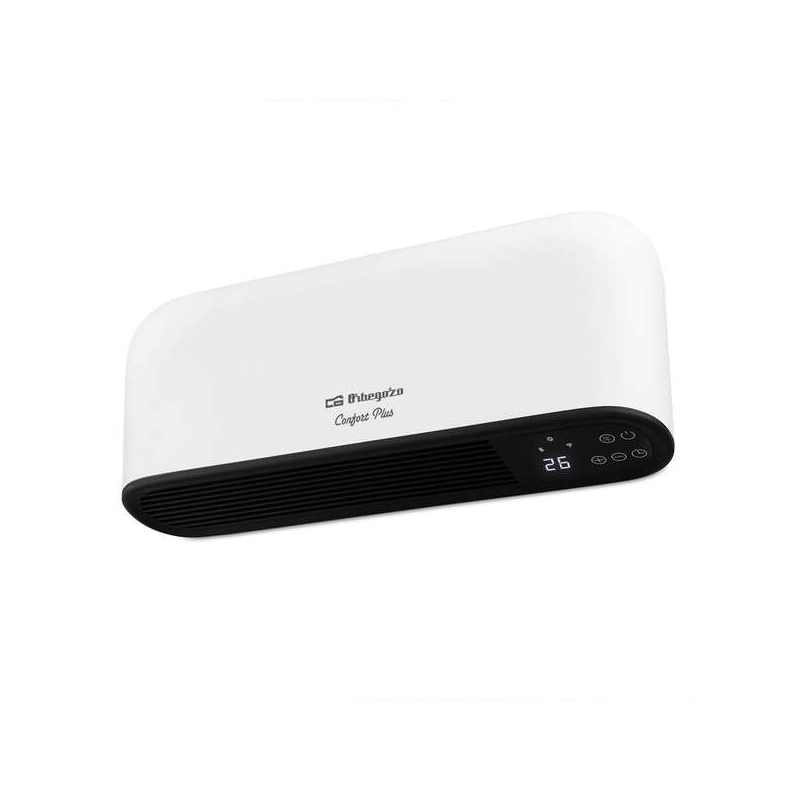 Chauffage de salle de bain Wifi Orbegozo SPW 8000 - IP-21 - Éléments en céramique PTC - Programmable - Deux niveaux de chaleur -