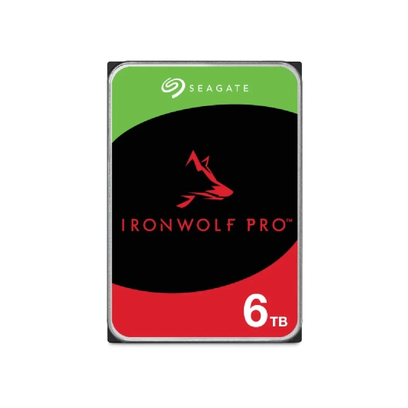 Disque dur interne Seagate Ironwolf Pro 3,5" SATA 3 6 To NAS