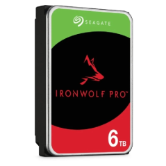 Disque dur interne Seagate Ironwolf Pro 3,5" SATA 3 6 To NAS