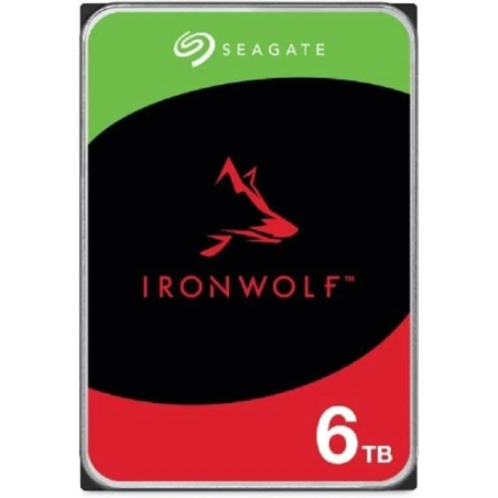 Disque dur interne Seagate Ironwolf 3,5" SATA 3 6 To NAS