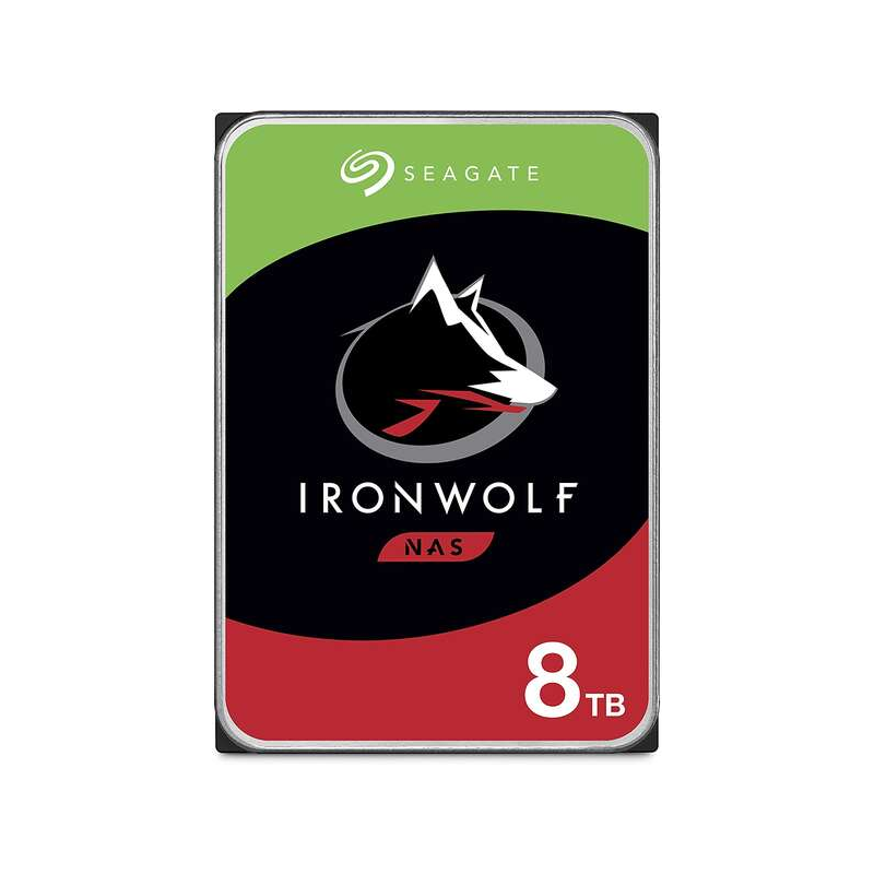 Disque dur interne Seagate Ironwolf 3,5" SATA 3 8 To NAS