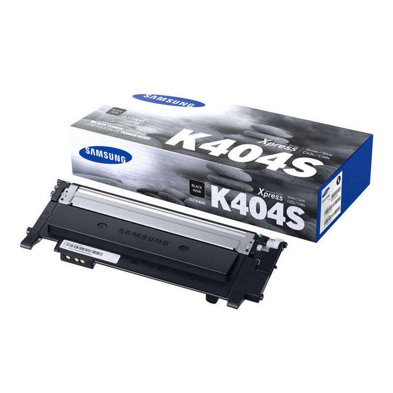 Cartouche de toner d'origine Samsung CLT-K404S Noir - SU100A
