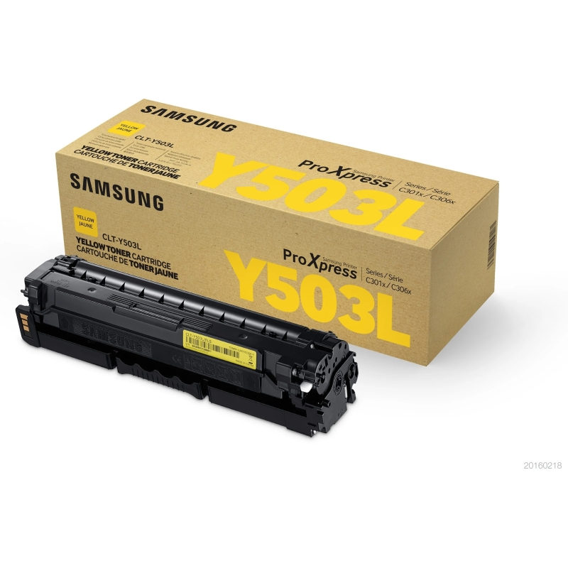 Cartouche de toner jaune d'origine Samsung SL-C3010ND - SU281A