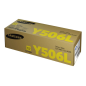Cartouche de toner jaune d'origine Samsung CLP680/CLX6260 - CLT-Y506L/SU515A