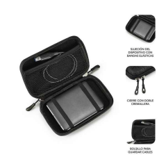 Boîtier HDD Subblim Compact et Léger - Protection Optimale contre les Chocs - Design Elégant et Moderne - Intérieur Rembourré et
