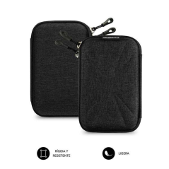 Boîtier HDD Subblim Compact et Léger - Protection Optimale contre les Chocs - Design Elégant et Moderne - Intérieur Rembourré et