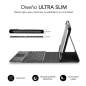 Clavier Bluetooth détachable Subblim - Étui universel 9-10,1" - Design ultra-fin - Support réglable - Pavé tactile - Système mag