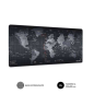 Tapis de souris extra large Subblim 900x400 mm - Grand espace pour les jeux ou le travail - Bords cousus durables - Haute qualit