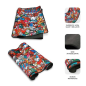 Tapis de souris Subblim Graffiti - Taille 900x400 mm - Caoutchouc antidérapant - Bords cousus - Haute élasticité - Technologie d