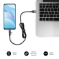 Câble Subblim Top 4 en 1 - USB-A USB-C Lightning - 60 W - Nylon tressé - Charge rapide - 1 mètre