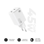Chargeur mural Subblim 45 W GaN - 2 ports USB-C - Charge ultra-rapide - Blanc