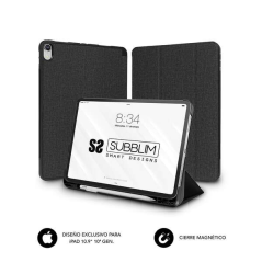 Coque Exclusive Subblim pour iPad 10ème Génération 10,9 Pouces - Shock Case - Bords Renforcés - Coque Arrière Rigide - Design Ul