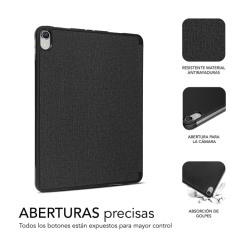 Étui exclusif Subblim pour iPad 10e et 11e génération 10,9 et 11 pouces - Coque antichoc - Bords renforcés - Coque arrière rigid