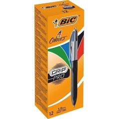 Boîte stylos Bic 4 couleurs