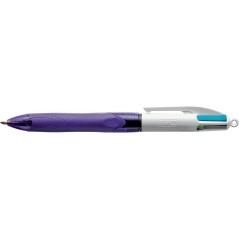 stylo bille Bic violet grip