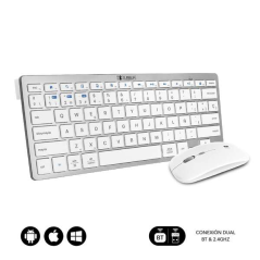 Subblim Compact Multi-Device Combo - Connectivité sans fil multi-appareils - Compatible avec Windows, Android, iOS et Macos - Co