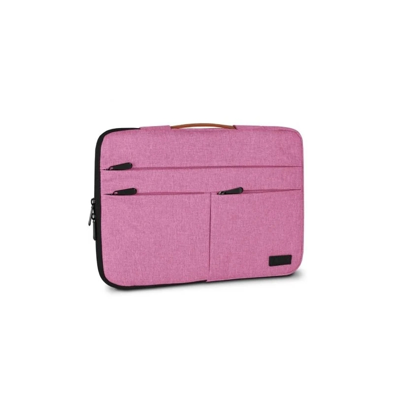 Valise Subblim Air Padding 360 - 380x275x30 mm - Protection 360º - Poches multiples - Résistante et durable - Couleur Rose