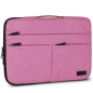 Valise Subblim Air Padding 360 - 380x275x30 mm - Protection 360º - Poches multiples - Résistante et durable - Couleur Rose