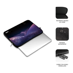 Housse en néoprène tendance Subblim pour ordinateurs portables de 13,3" à 14" - Résistante aux chocs et aux chutes - Différentes