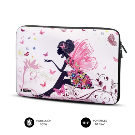 Housse en néoprène Subblim Trendy pour ordinateur portable 15,6" - Résistante aux chocs et aux chutes - Différentes couleurs