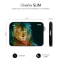 Housse en néoprène Subblim Trendy pour ordinateur portable 15,6" - Résistante aux chocs et aux chutes - Couleur Lion
