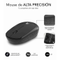 Souris sans fil Subblim Silent Business Plus - Design ergonomique et plat - Connexion sans fil - Technologie Silent Click - Réso