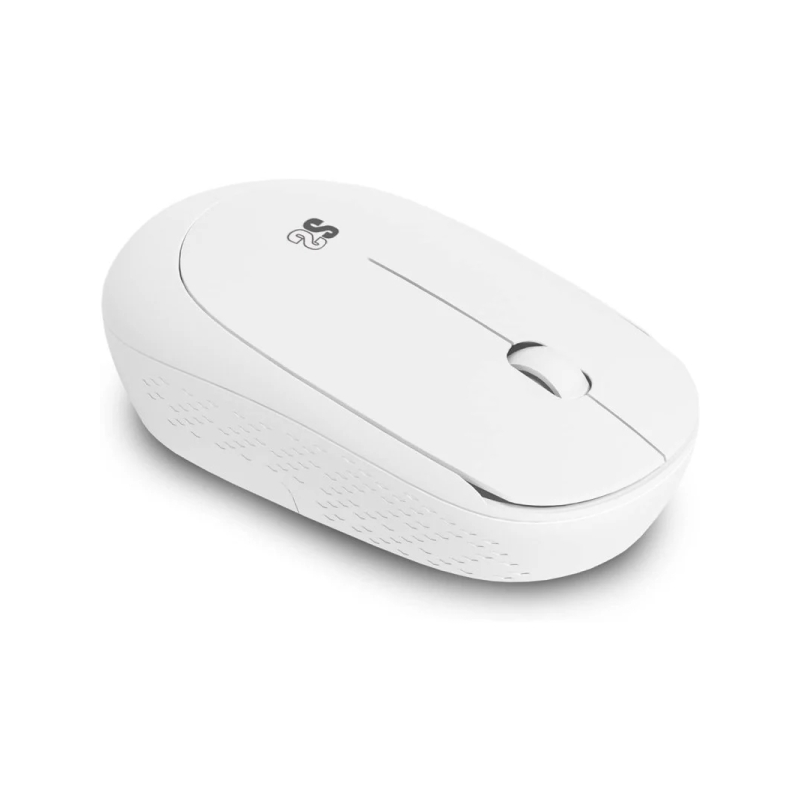 Souris sans fil Subblim Silent Business Plus - 1200 DPI - Silencieuse, précise, ambidextre, économe en énergie - Couleur blanche