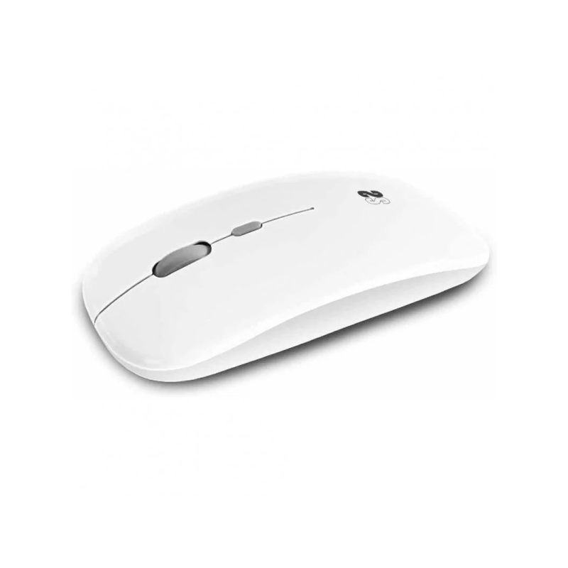 Souris Subblim Dual Flat - Double connexion - Silent Click - Batterie rechargeable - Molette en silicone - Précision 1600 DPI -