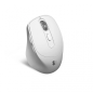 Souris Bluetooth sans fil Subblim Comfort Ergo Dual, USB 2,4 GHz 2400 dpi - 5 boutons - Utilisation droitier - Coloris Blanc