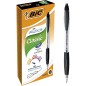 Stylos Bic Atlantis noir lot de 12 Stylos Bic Atlantis noir lot de 12