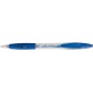 Stylos Bic Atlantis bleu 1mm lot de 12