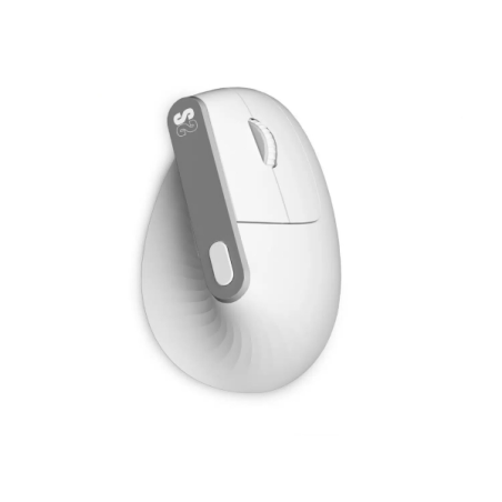 Souris verticale Subblim Nature Vertical Ergo Dual Bluetooth, USB 2.4Ghz 4000dpi - 5 Boutons - Utilisation droitier - Coloris Bl