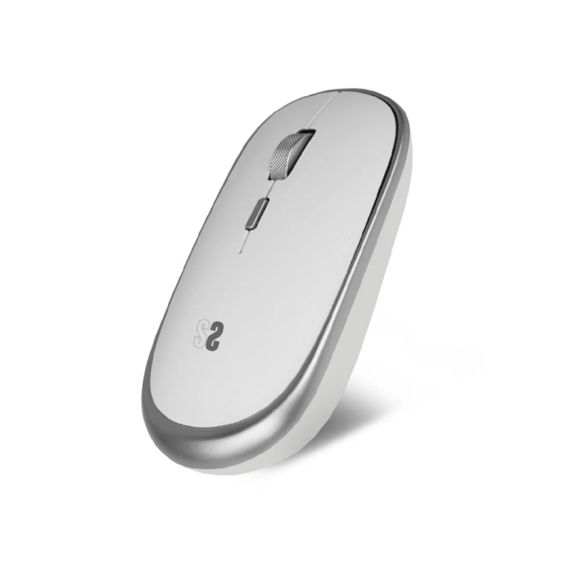 Mini Souris Sans Fil Subblim Wireless - 54mm x 25mm - Silencieuse - Précision réglable - Finitions de qualité - Ambidextre - 4 b